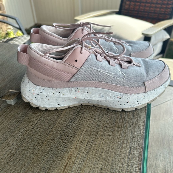 Nike Crater Remixa sneakers in pink oxford size 8 - Picture 2 of 9